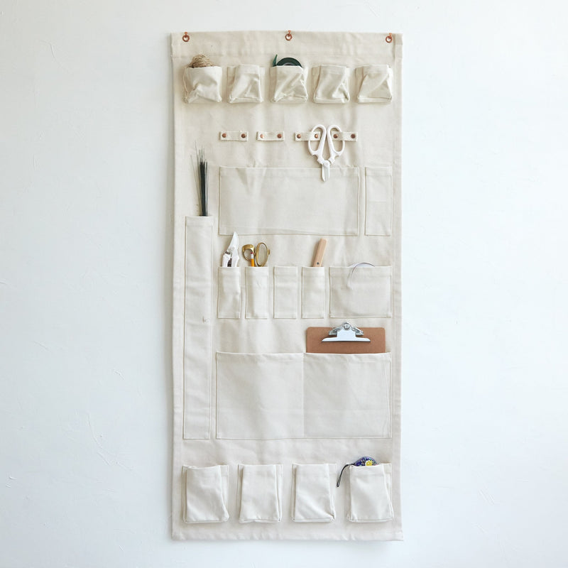 The Floral Society | Canvas Wall Organizer