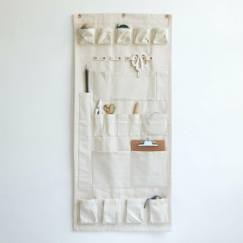 The Floral Society | Canvas Wall Organizer.