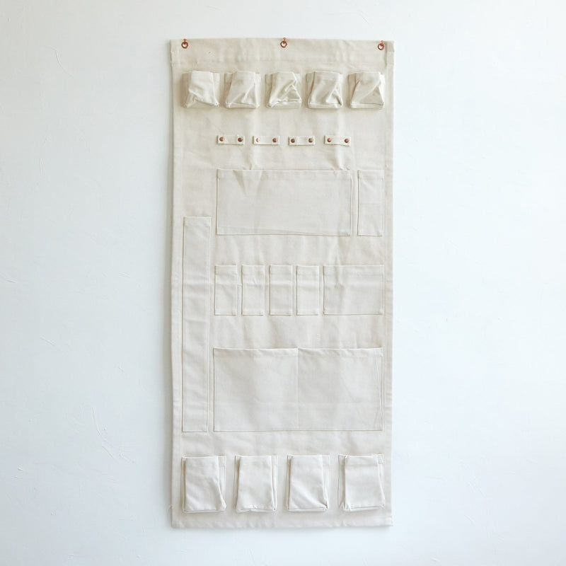 The Floral Society | Canvas Wall Organizer