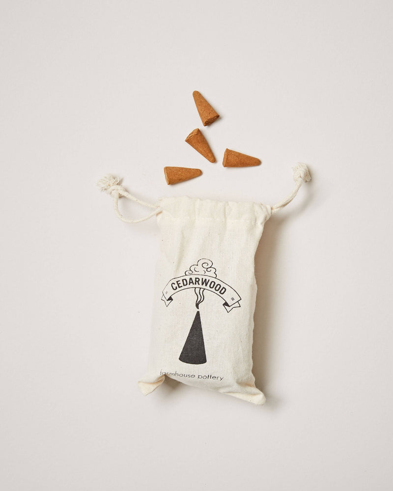 Farmhouse Pottery | Artisan Incense Cones, Citronella