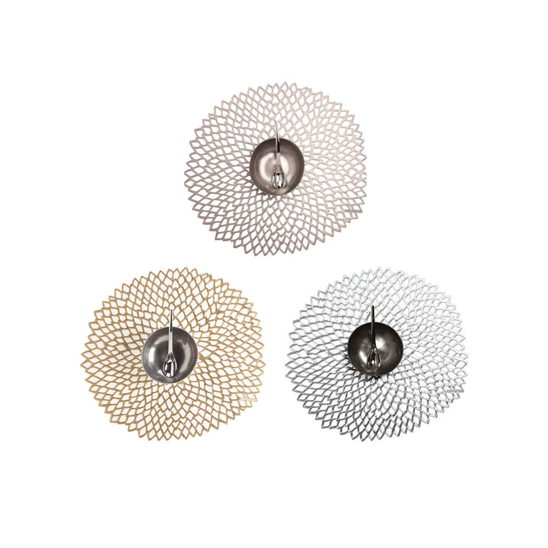 Chilewich | Dahlia Placemats - Silver