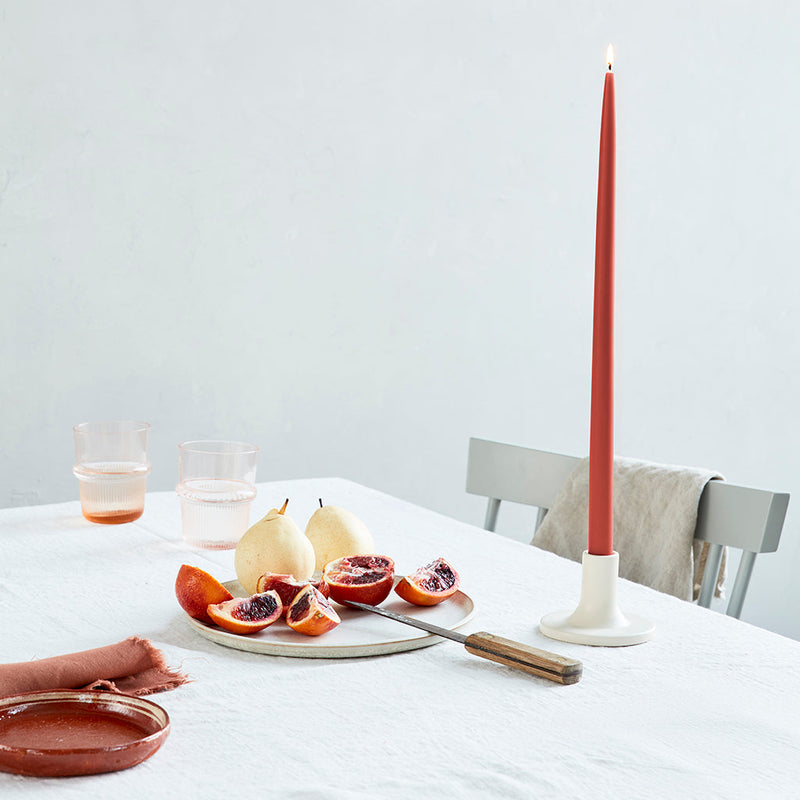The Floral Society | Candle Holders, Medium, Smoke