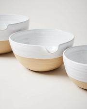 Farmhouse Pottery |  Set of 4 Pantry Bowls.