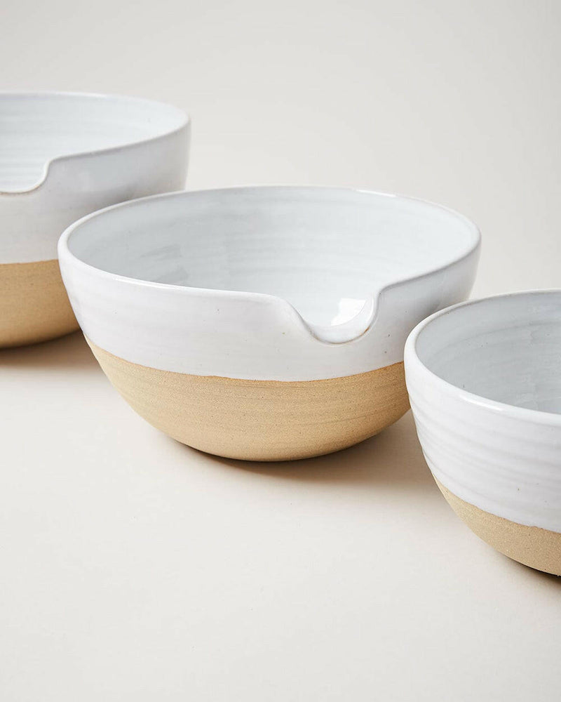 Farmhouse Pottery |  Set of 4 Pantry Bowls.