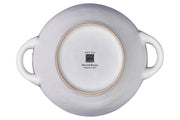 Novita | Mediterranean Stoneware Soup Bowl - White, featuring dual handles, ideal for serving, crafted from durable porcelain, perfect for enhancing your kitchen collection from Athens Cooks.