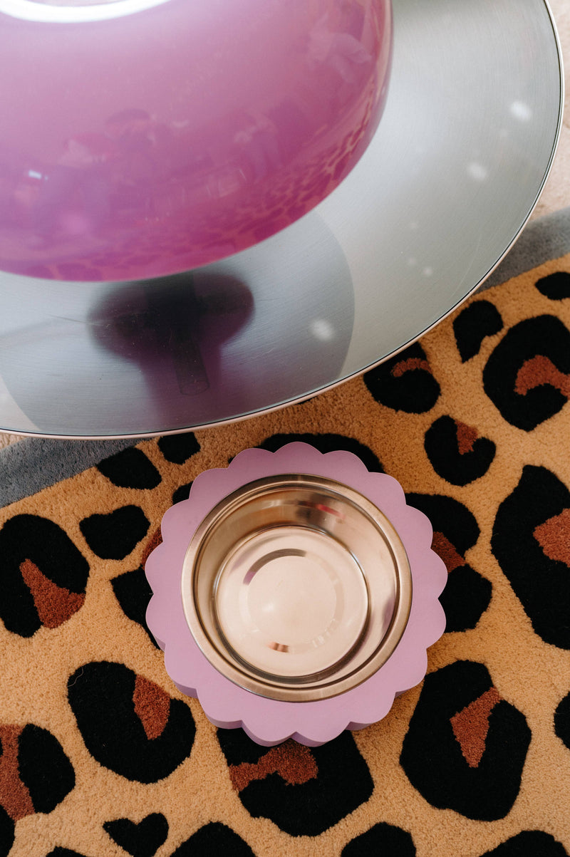 Oscar & co - Dog bowl in the shape of a daisy: Kaki / S