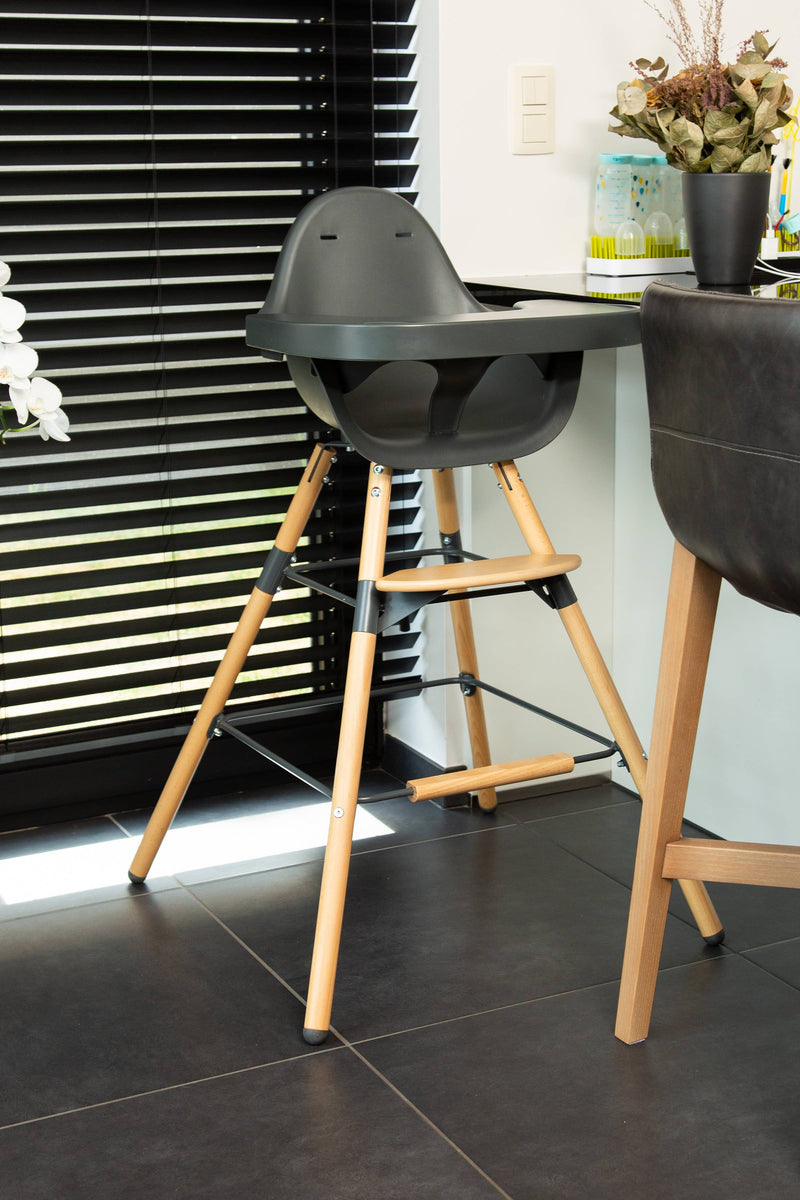 BEABA & Childhome | Childhome Evolu ONE.80° High Chair - Anthracite
