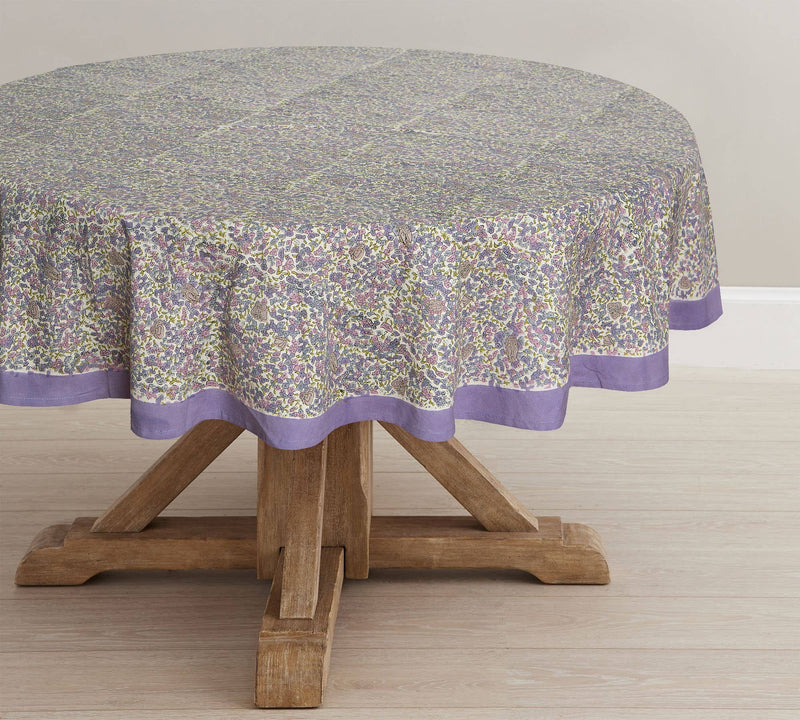 Couleur Nature | French Tablecloth, Lavender Purple