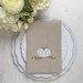 Crown Linen Designs | Pumpkin Tri-Fold Napkin.