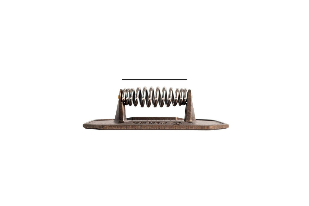 Finex | Cast Iron Press with Stainless Steel Spring Handle.