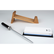 Shun | 3 Piece Whetstone Sharpening System.