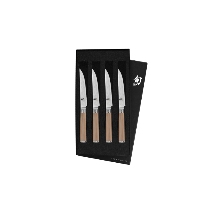 Shun | Classic Blonde Steak Knife Set, 4 Piece