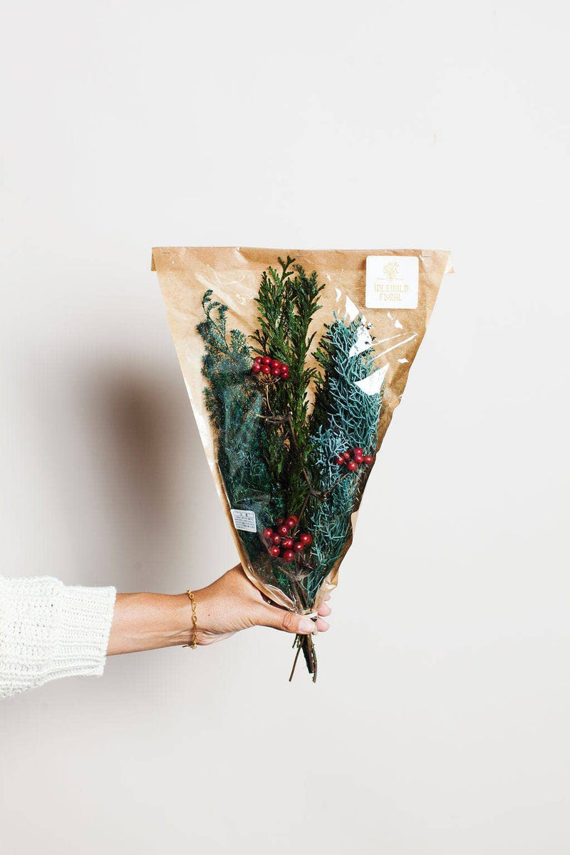 Idlewild Floral Co. | Preserved Christmas Swag Bouquet
