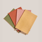 ATELIER SAUCIER - The Santa Fe Linen Napkins, set of 4, featuring textured fabric, ideal for adding a touch of elegance to dining settings.