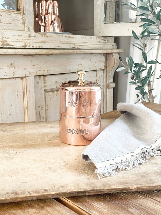 Coppermill Kitchen | Vintage Inspired Salt & Pepper Cellar