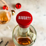CapaBunga | Holiday Wine Caps - Santa Paws, featuring festive phrases, designed for sealing wine bottles, perfect for seasonal entertaining and gifting, inspired by California wine country.