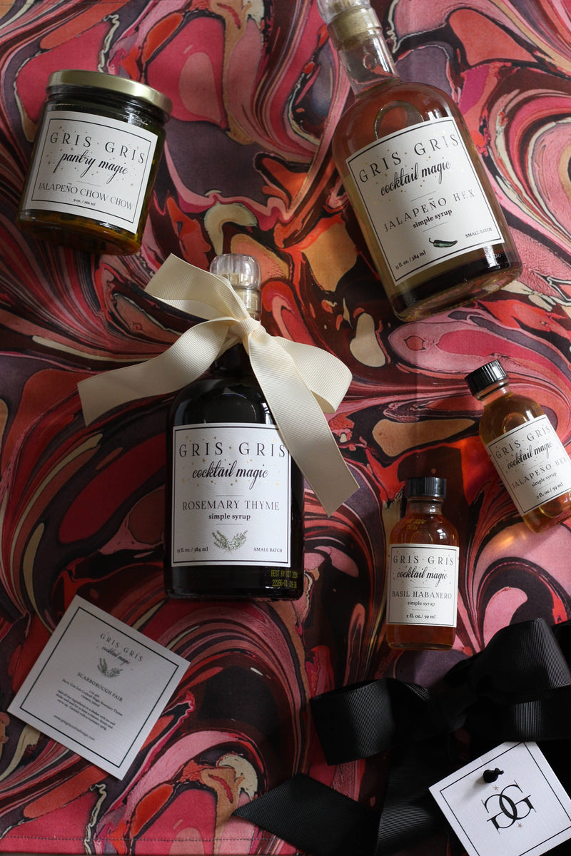 Gris Gris Cocktail Magic | Rosemary Thyme Simple Syrup