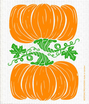 Bespoke Provisions - Pumpkins  Swedish Dishcloth.