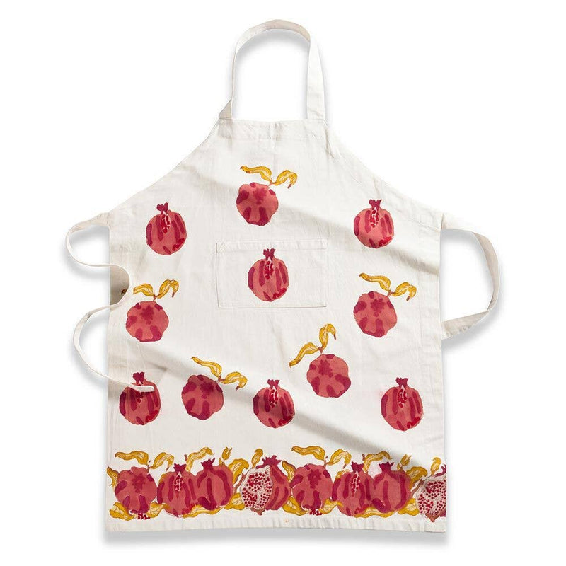 Couleur Nature - Pomegranate Yellow/Red Apron
