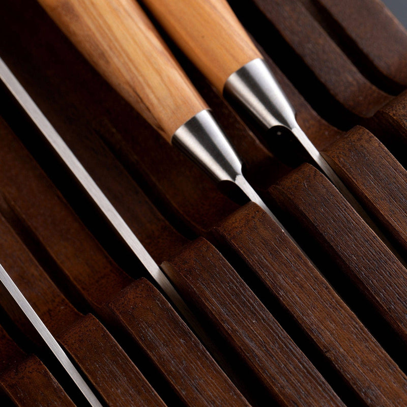 Messermeister | Acacia In-Drawer Knife Holder, 11 Slot