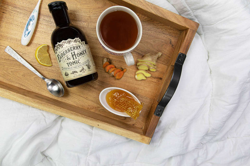 Roots And Leaves | Elderberry & Honey Tonic, 16 oz