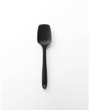 GIR | Ultimate Spoonula - Navy, a versatile black kitchen utensil combining spoon and spatula functions, ideal for scraping, scooping, and serving in cooking and baking tasks.
