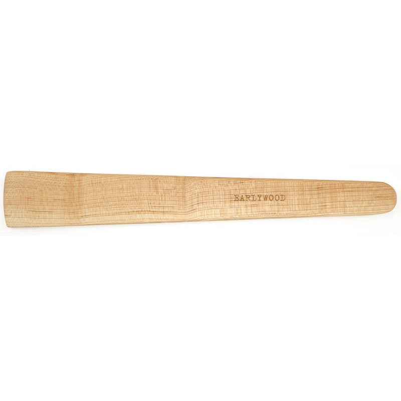 Earlywood - Large Flat Wooden Saute Spatula: Jatoba