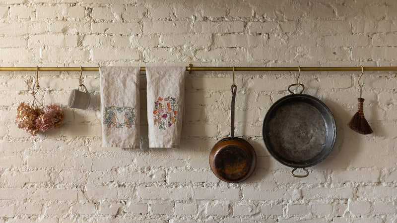 Coral & Tusk | Secret Garden Tea Towel