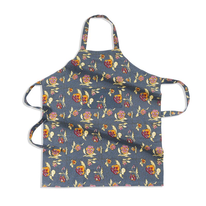 Couleur Nature - Pansy Red/Grey Apron