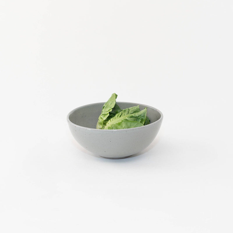 Sarah Kersten - Ramen Bowl: Pacific White filled with fresh green lettuce, showcasing its versatility for salads and other dishes. Ideal for various culinary uses.
