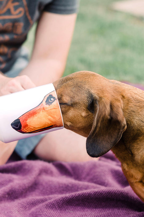 Dachshund Snout Mug: 11 oz.