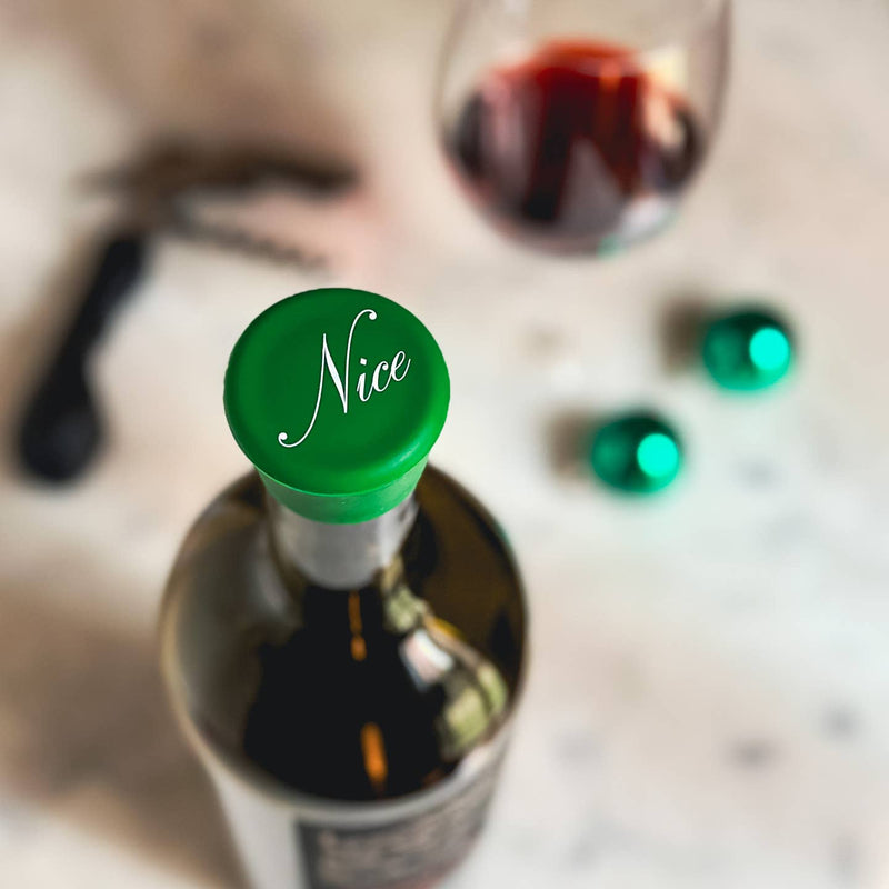 CapaBunga | Holiday Wine Caps, Dreaming of a White Christmas
