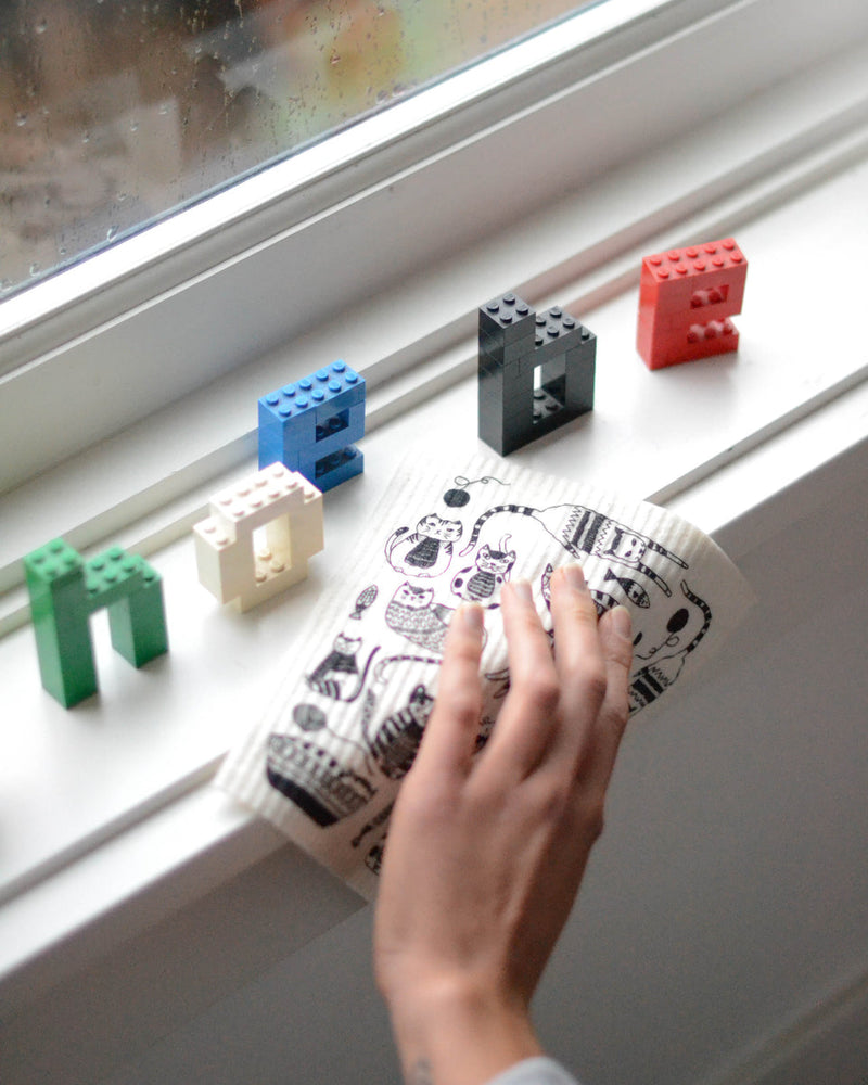 Ecologie | Purr Party Swedish Dishcloth