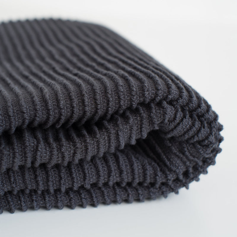 Danica | Ripple Dishtowel, Black