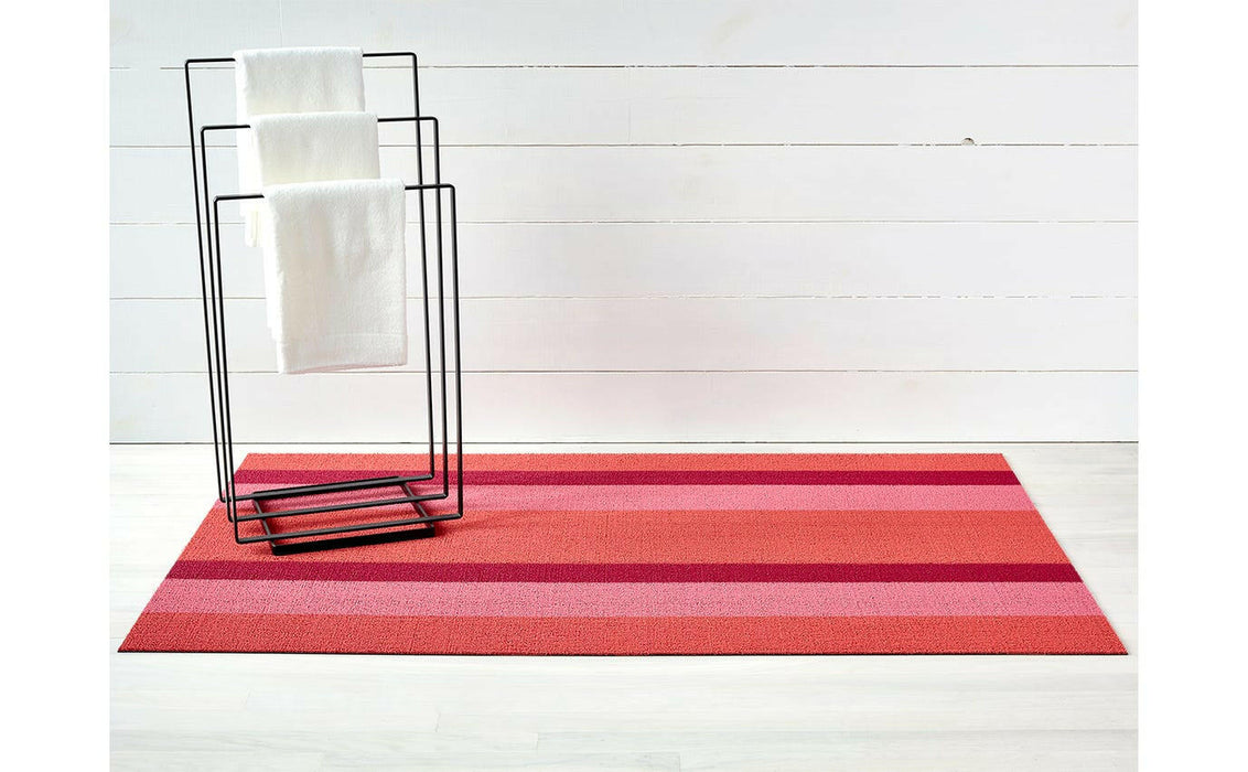 Chilewich | Bold Stripe Shag Mats.