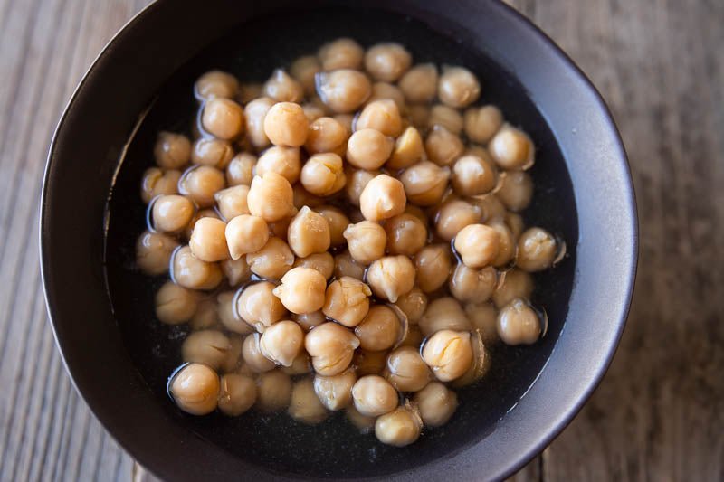 Rancho Gordo | Garbanzo Chickpea Bean in a bowl, emphasizing their firm texture and fresh flavor, ideal for enhancing culinary creations.