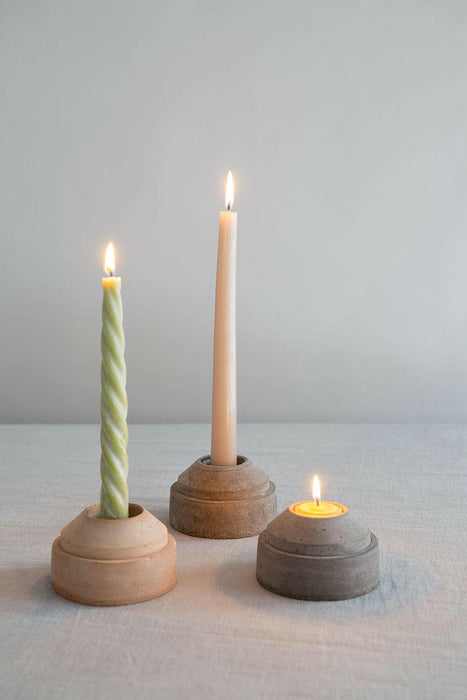 Bergs Potter Inc | Hoff Rose Candleholder.