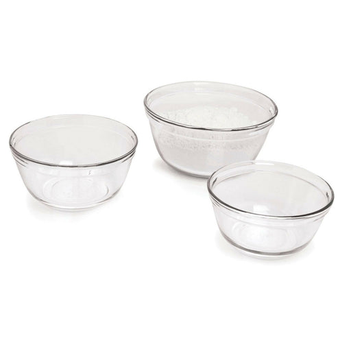 Anchor Hocking | Nesting Glass Mixing Bowls.