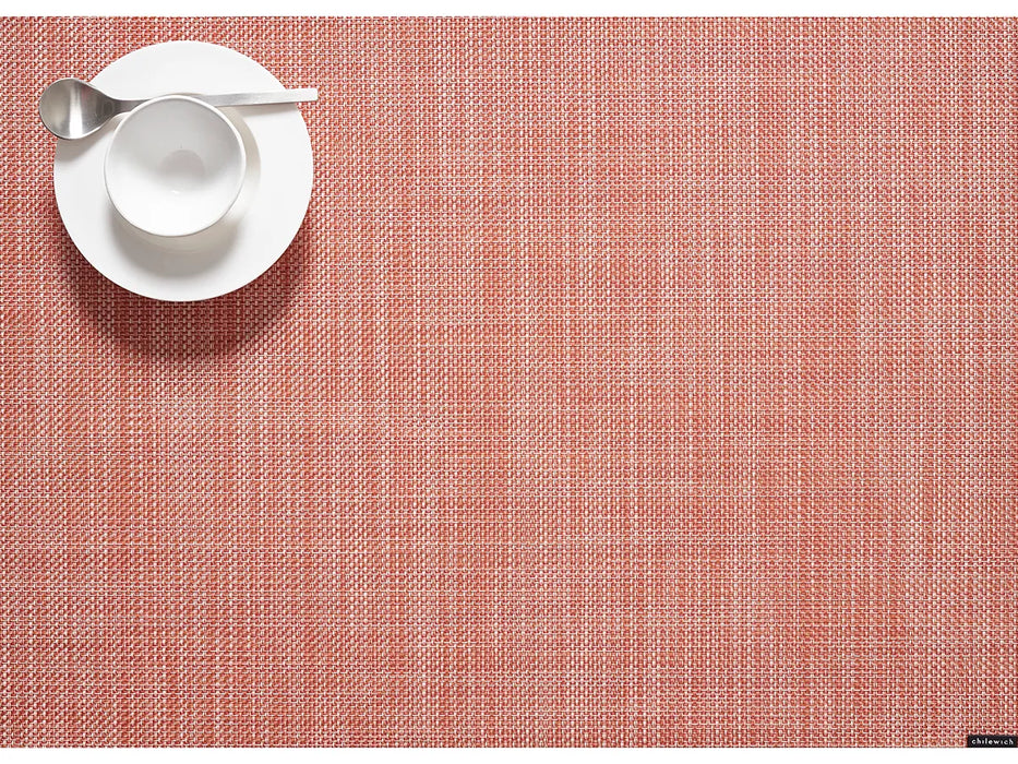 Chilewich | Mini Basketweave Rectangle Placemats.