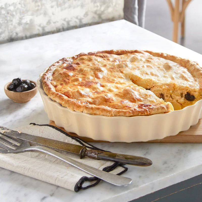 Emile Henry | Deep Flan & Tart Dish, Flour