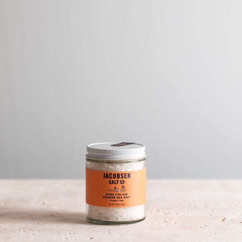 Jacobsen Salt Co. | Pure Italian Coarse Sea Salt - Refill Jar