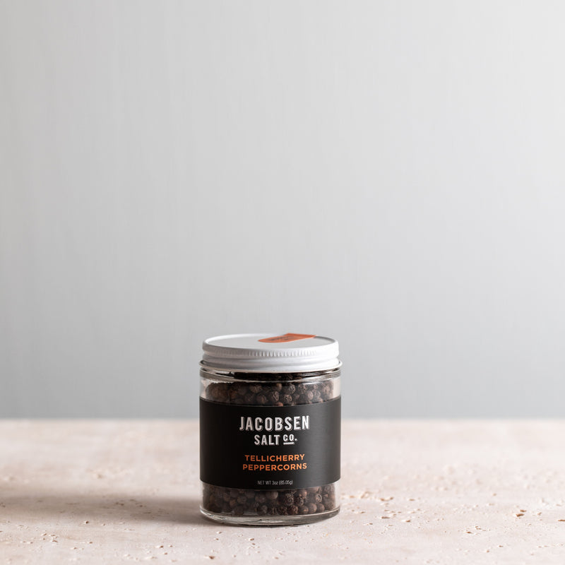 Jacobsen Salt Co. | Tellicherry Peppercorns
