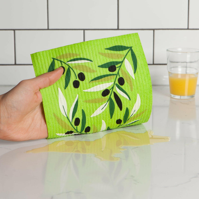 Ecologie | Swedish Sponge Cloths - Weekend Forecast, made from cotton and cellulose, absorbent and eco-friendly, ideal for kitchen use, sourced from Swedish manufacturers.