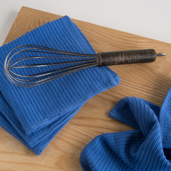 Danica | Ripple Dishcloths | Set of Two, Royal Blue