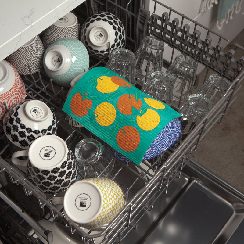 Ecologie | Oranges Swedish Dishcloth