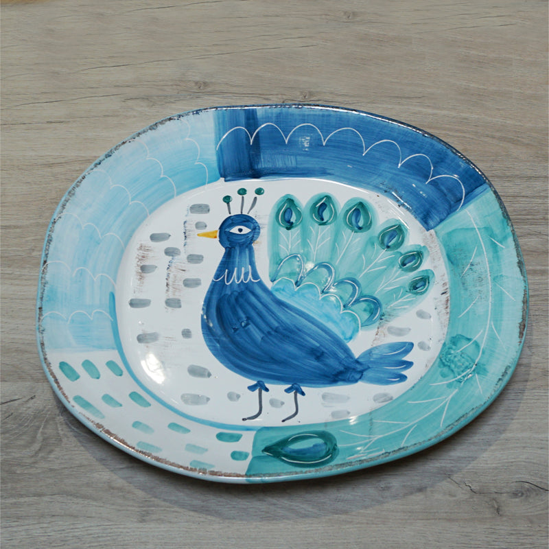 La Gabbianella | LUCCA, Dinner Plate, Olive Green