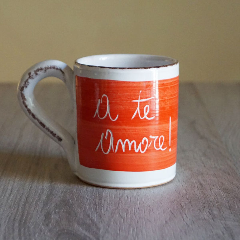 La Gabbianella | Pisa, Mug, Red