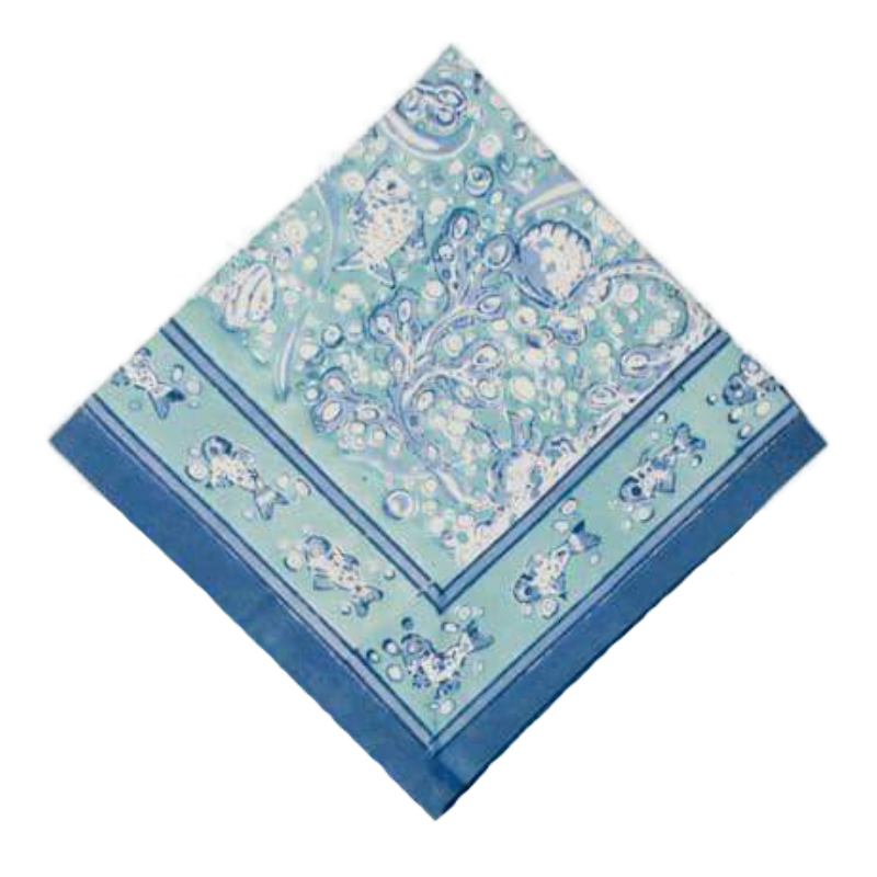 Couleur Nature | La Mer Aqua Napkins, Set of 6