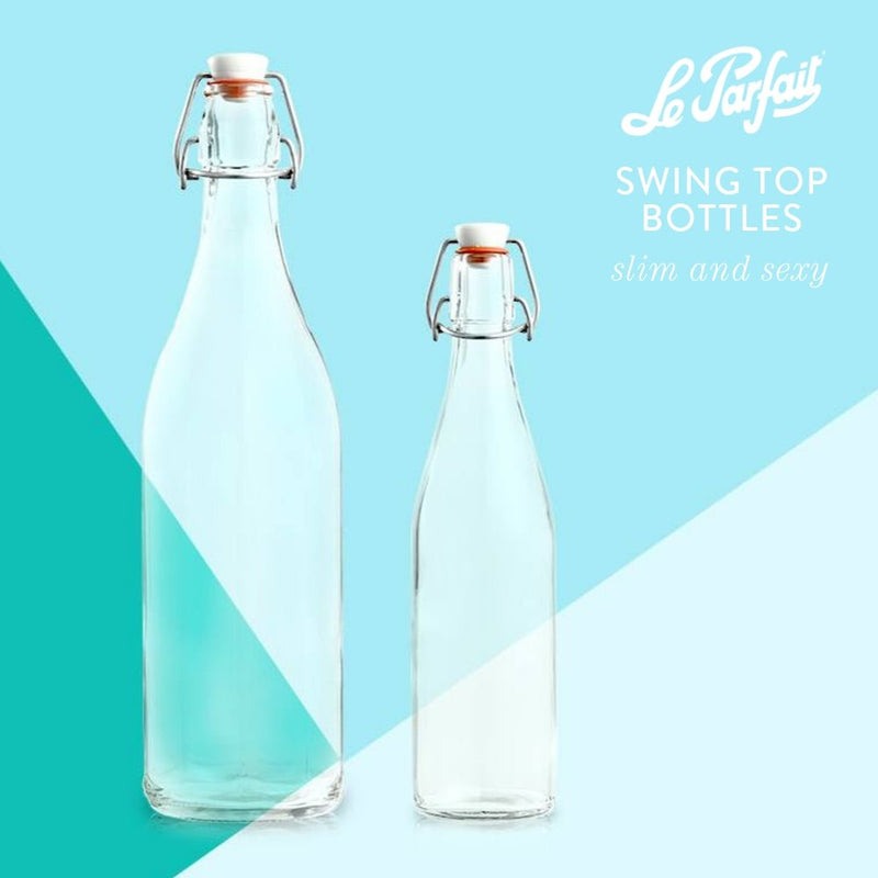 Le Parfait | French Glass Swing Top Bottle, 1L (32 oz)