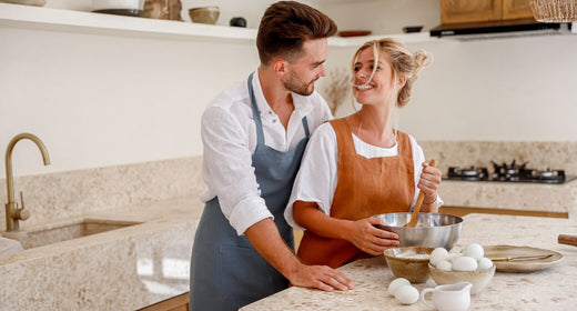 MagicLinen | Linen Bib Aprons - Light Gray